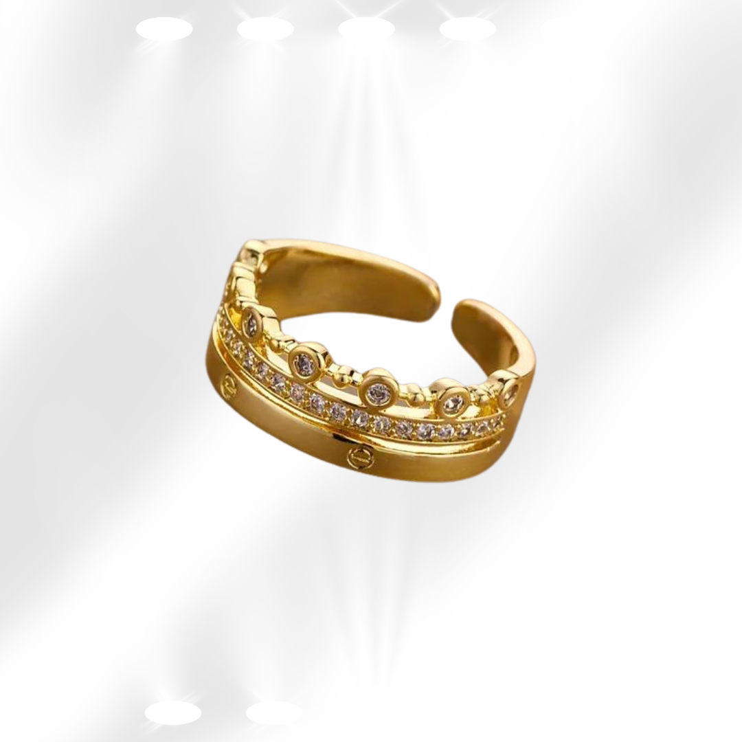 Vergoldeter Ring