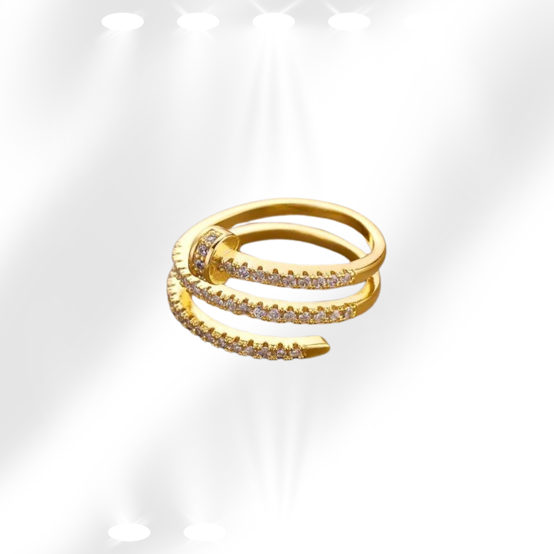 Vergoldeter Ring